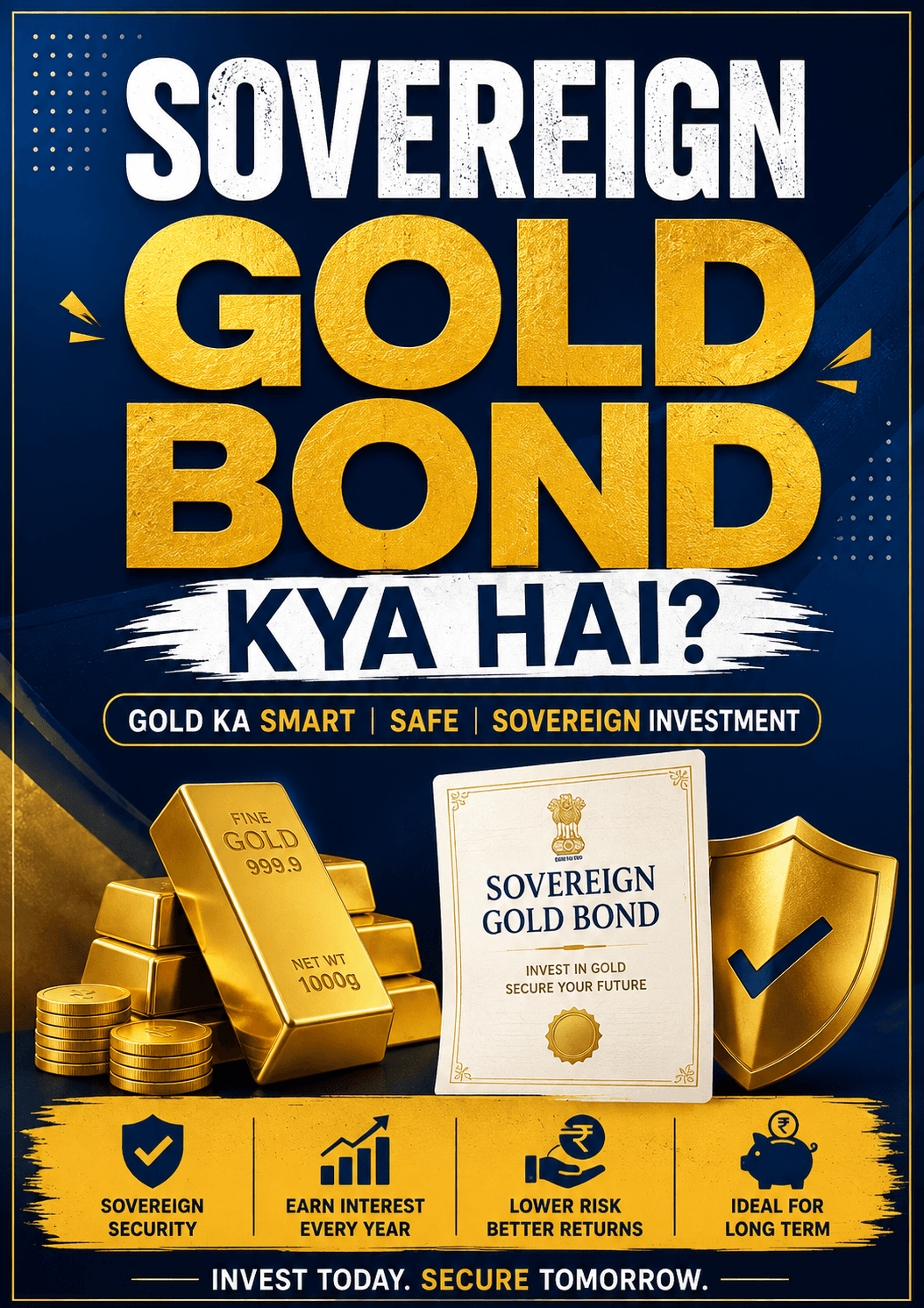 सॉवरेन गोल्ड बॉन्ड (SGB) क्या है? पूरी जानकारी